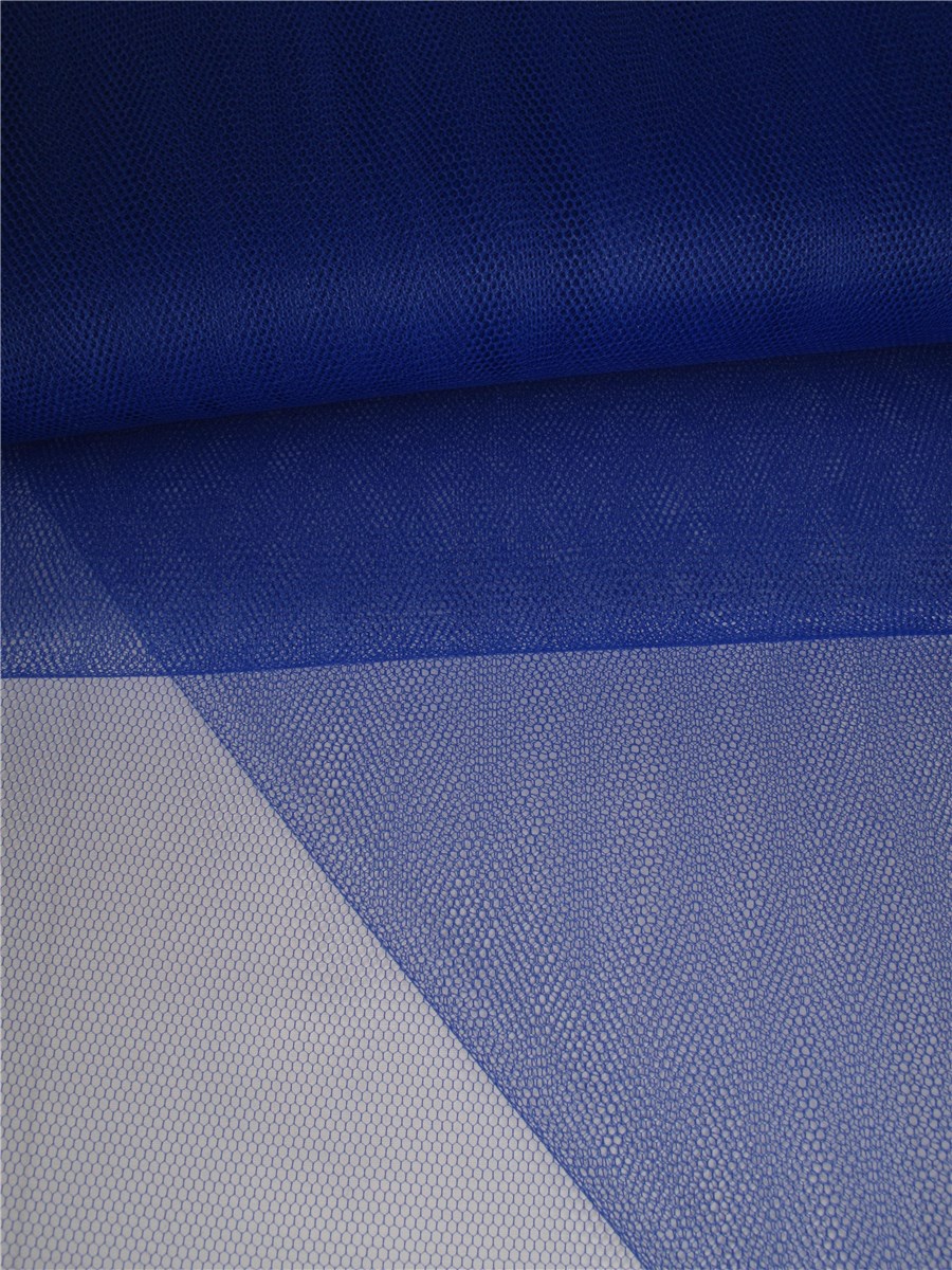 Honeycomb Tulle - Plain - Bleu Outremer