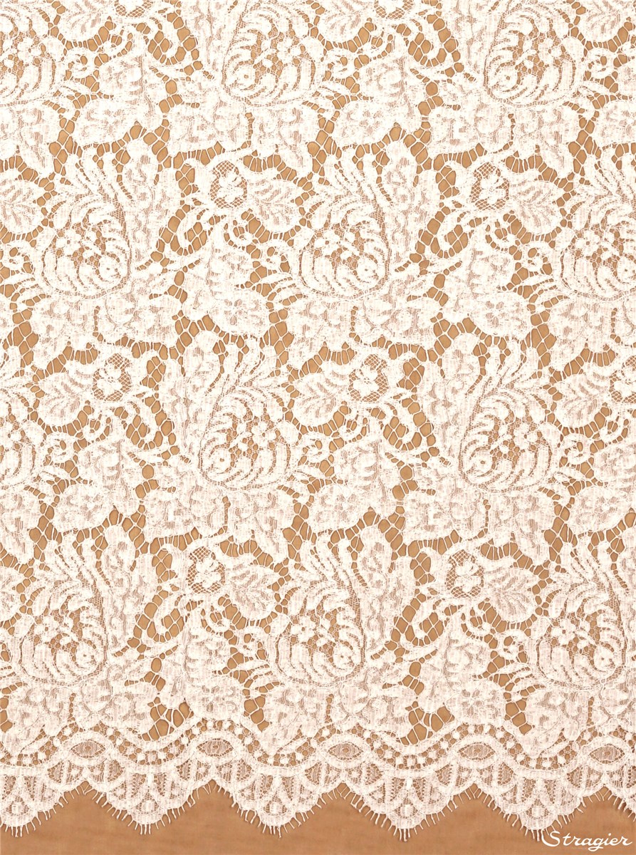 Calais Lace - Olga - Stragier Ivory - 85 cm