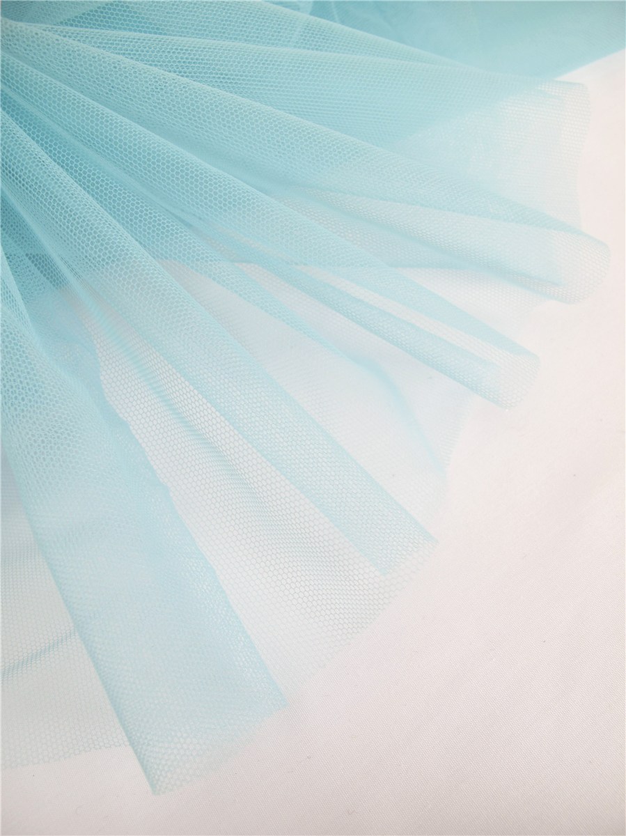 Tulle - Extra soft - Plain - Aqua