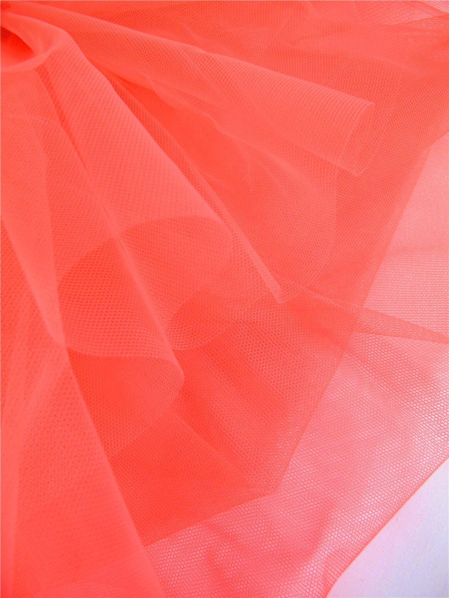 Tulle - Extra soft - Plain - Corail