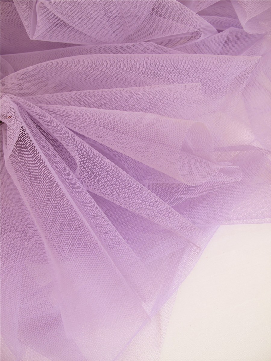 Tulle Extra Soft - Uni - Parme