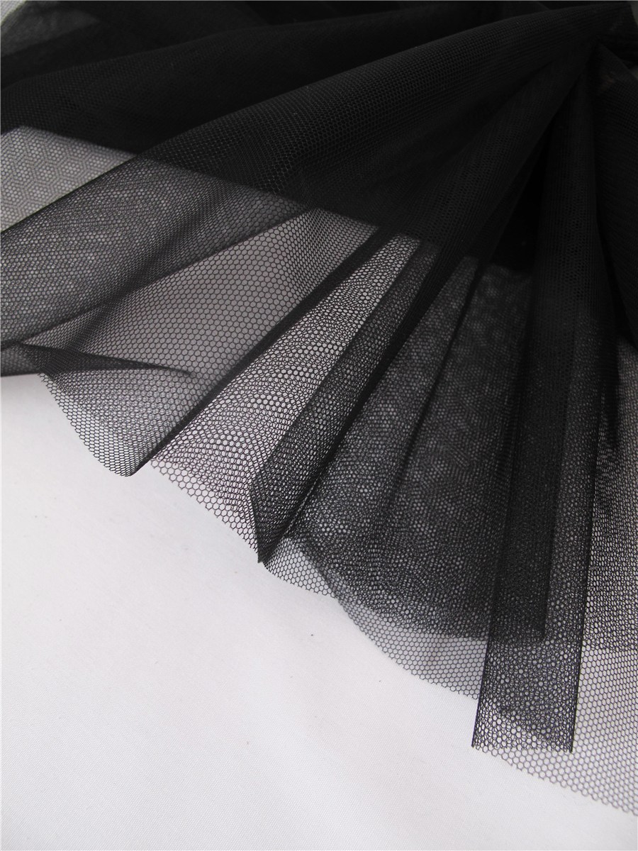 Tulle Extra Soft - Uni - Noir