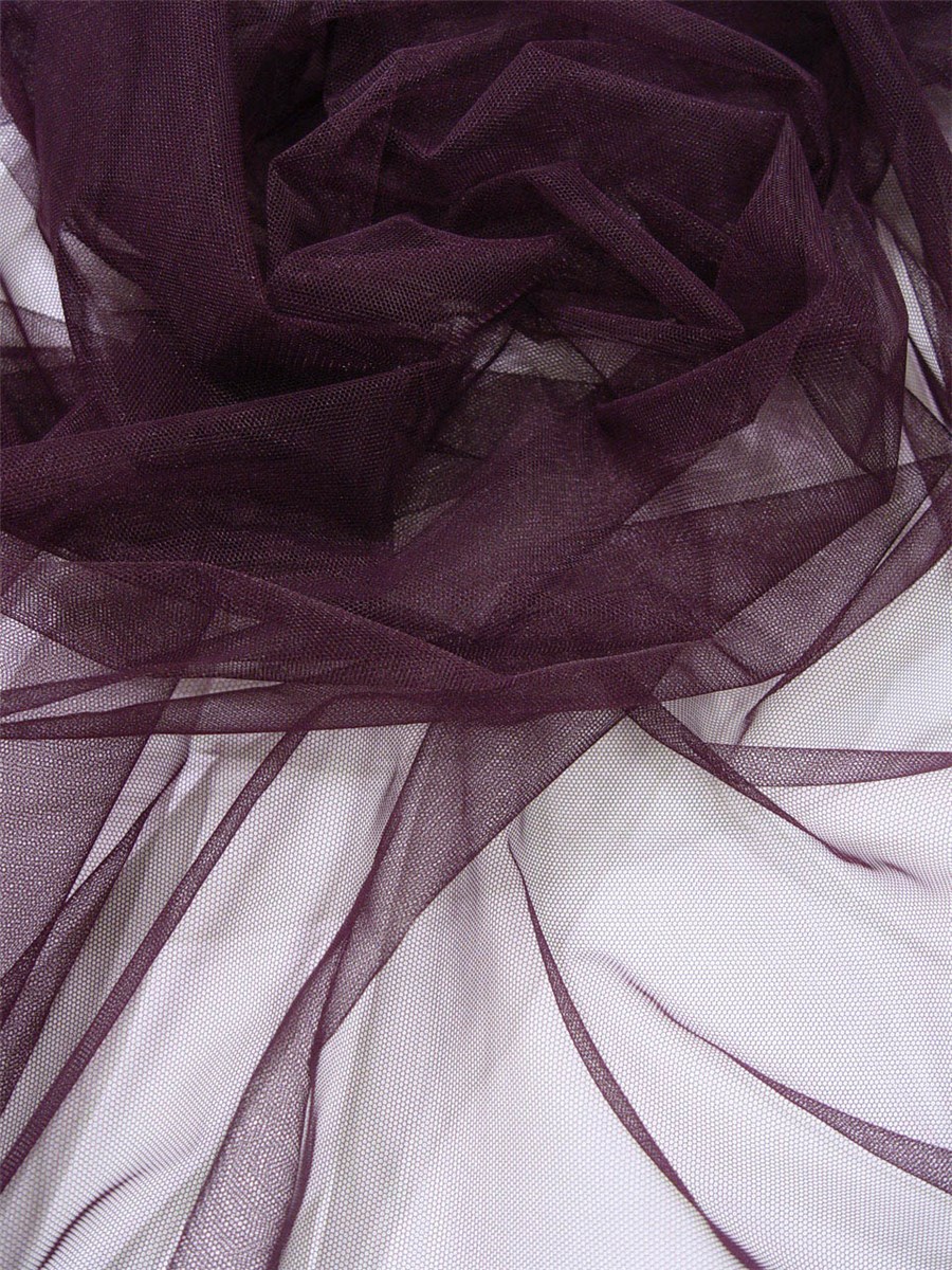 Tulle Extra Soft - Uni - Prune