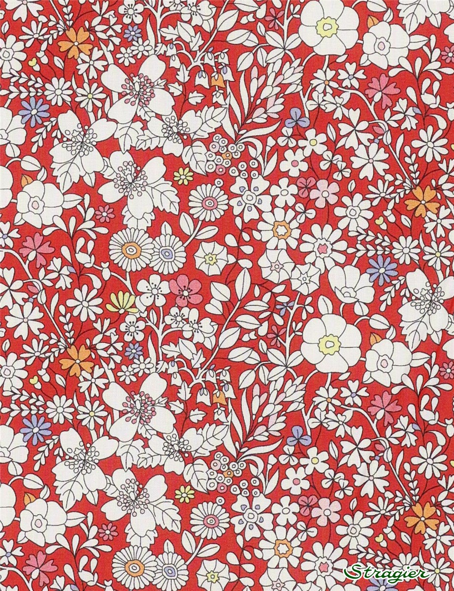 Liberty Tana Lawn - June's Meadow - Cerise