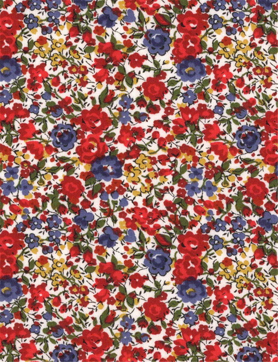 Liberty Tana Lawn - 3038 Emma and Georgina - Red