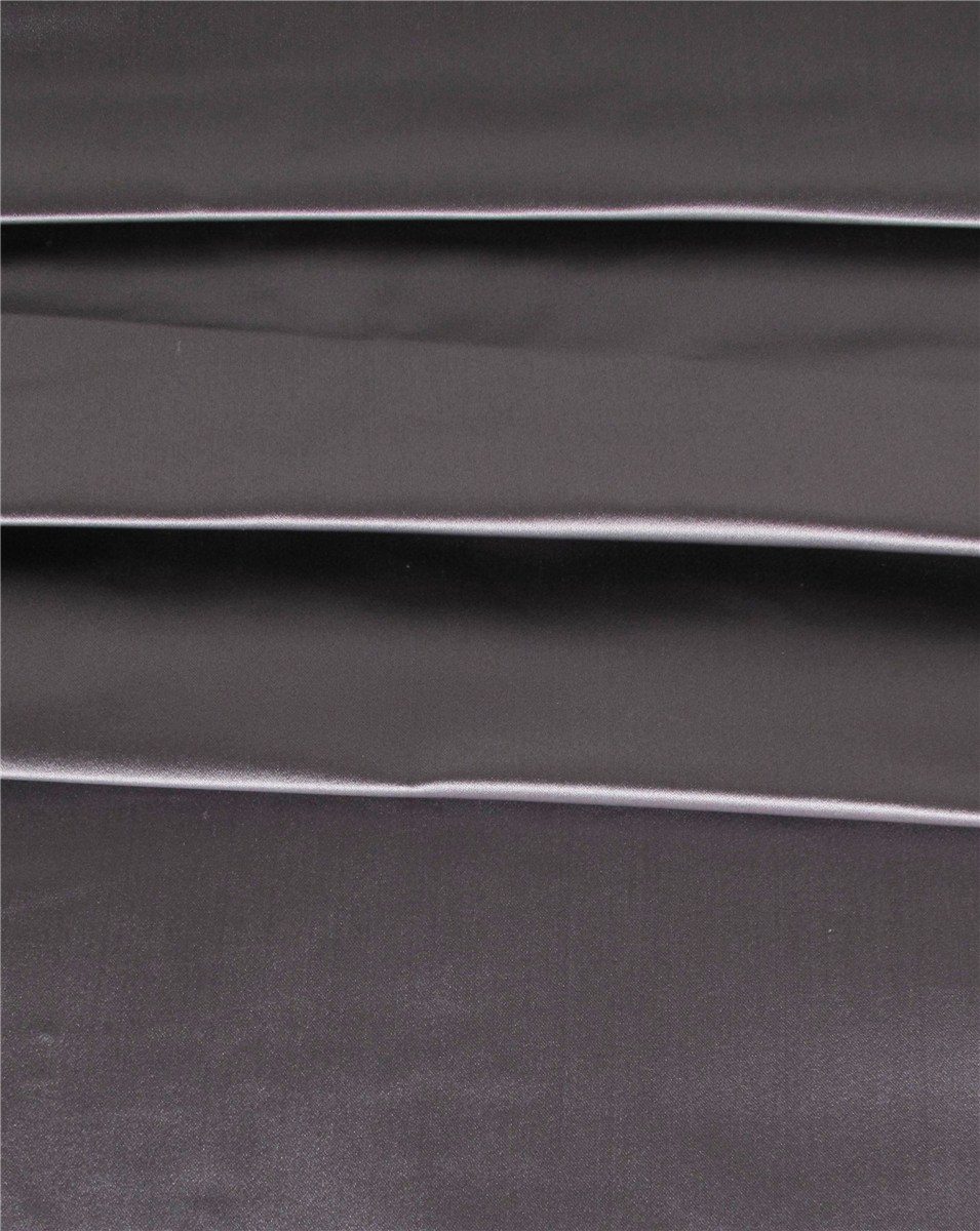Satin duchesse 100% Soie (8 fils) - Uni - Gris Argent