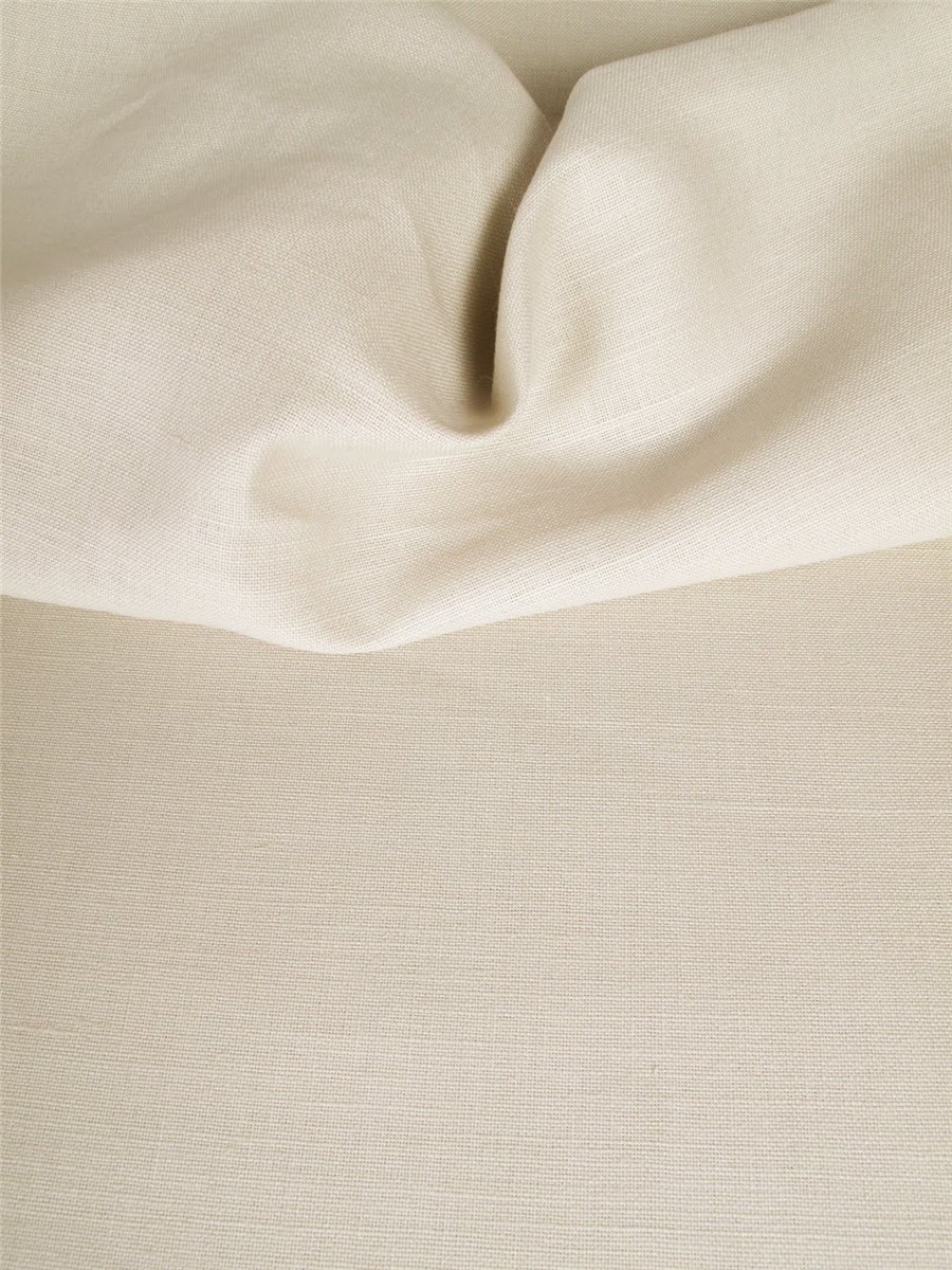 Linen for Tablecloth - blended - Plain - Dyed Natural - 230 cm