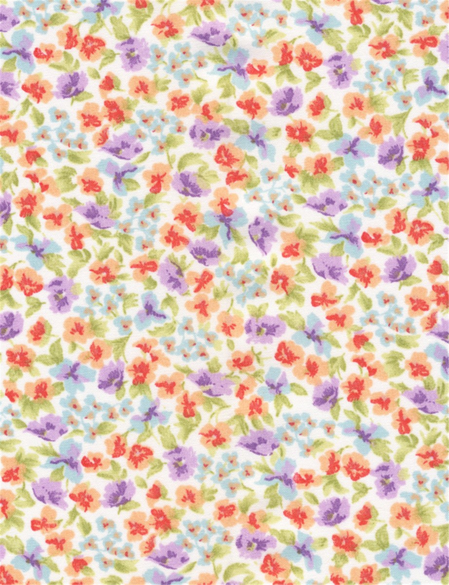 Popeline de Coton - Floricolor - 10