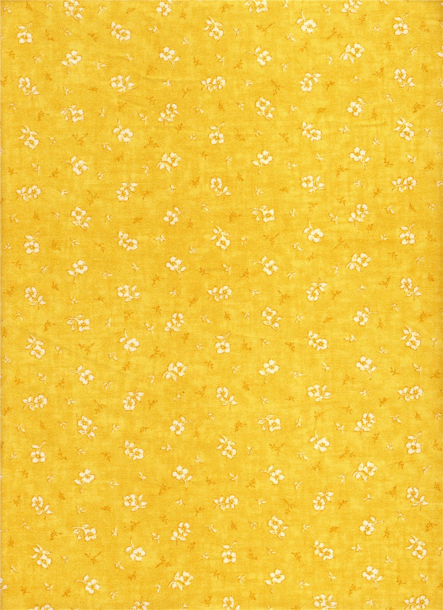 Popeline de Coton - Fleurette - 3