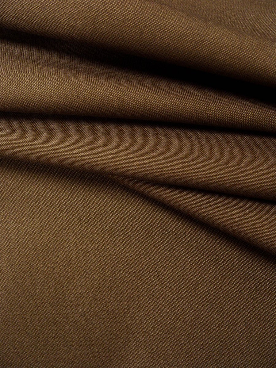 Echantillon 7x10 cm - Coton Panama - Uni - Brown