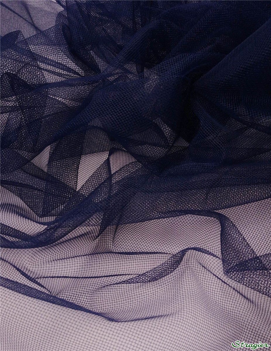 Tulle - soft - Tradition - Plain - Marine
