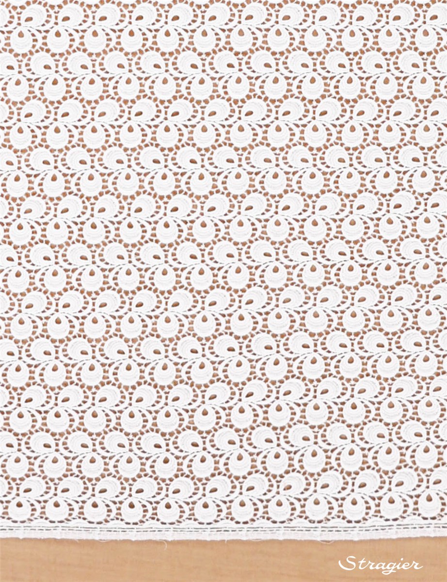 Guipure en Coton - 010988 - Blanc - 87 cm