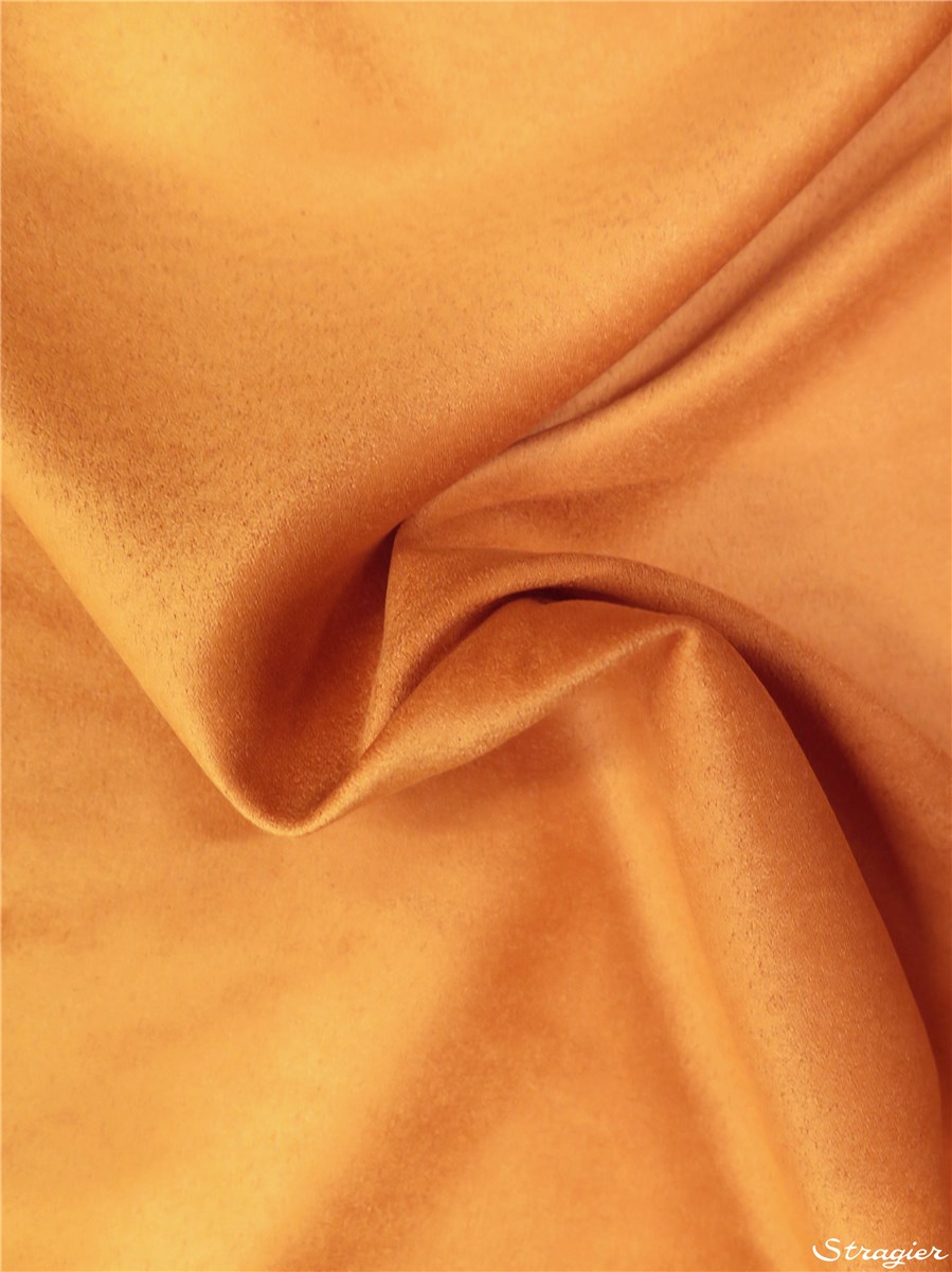 Suédine - uni - Chamois
