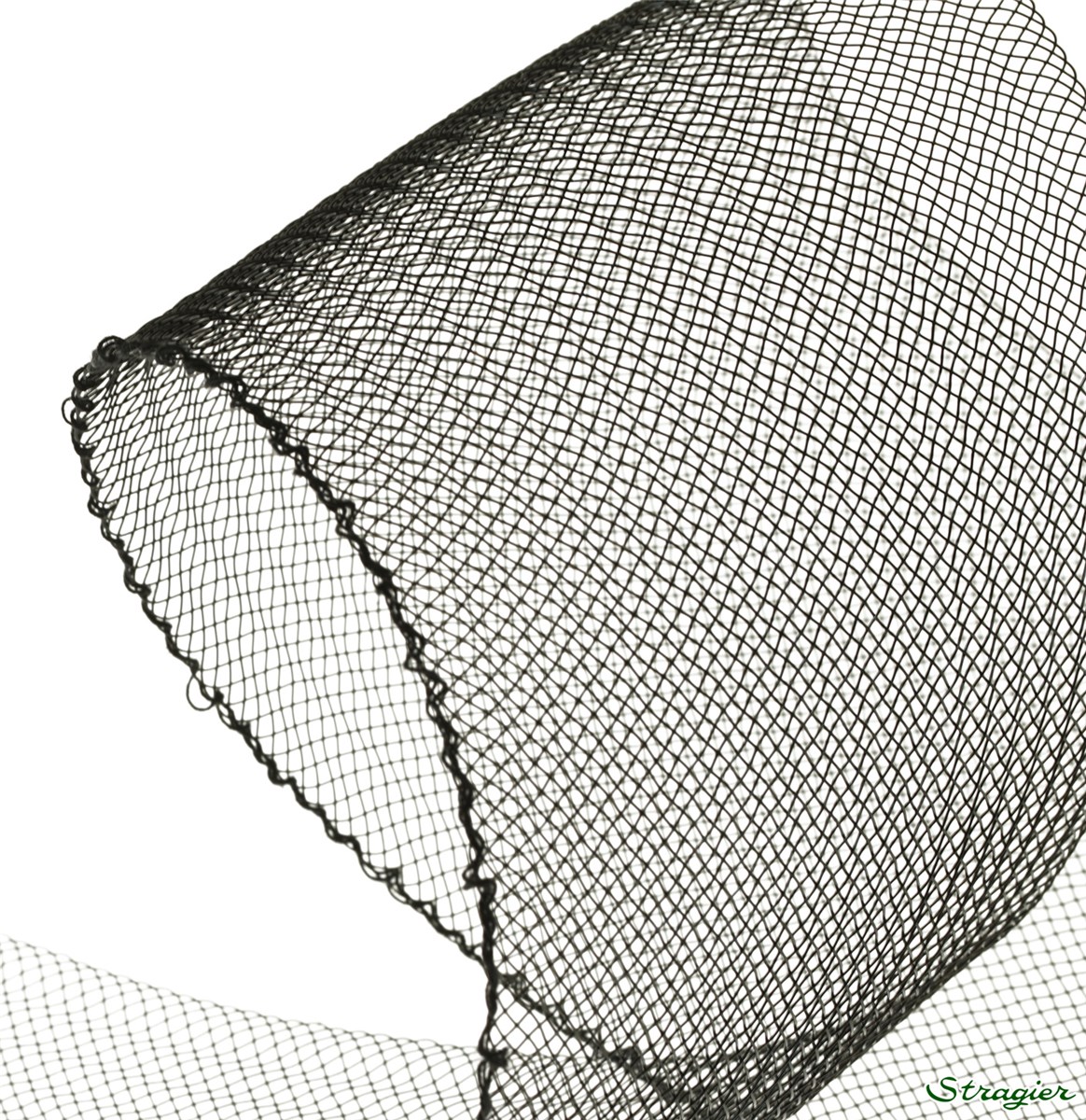 Horsehair braid - coarse - with thread - Plain - Noir - 100 mm