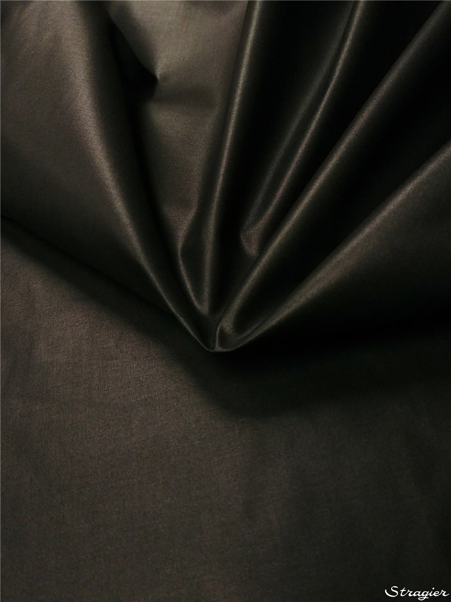 Imper Coton ciré - uni - Noir 