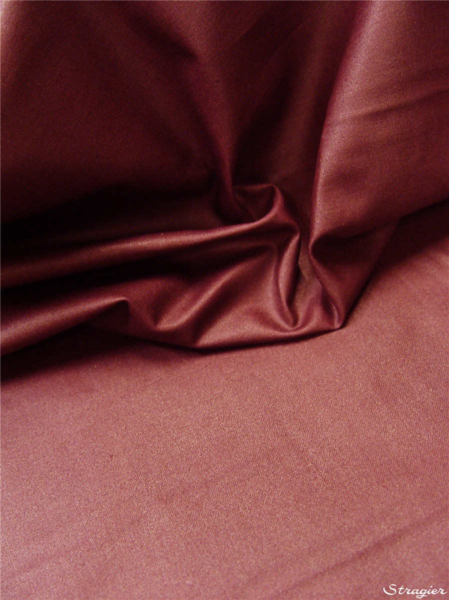 Cotton - waterproof - waxed - Plain - Lie de Vin