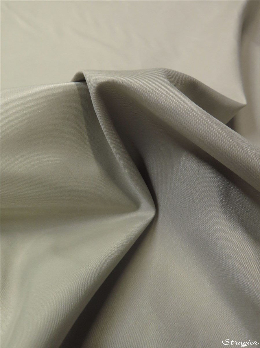 Waterproof Fabric - Peach Skin - micro - Plain - Grège