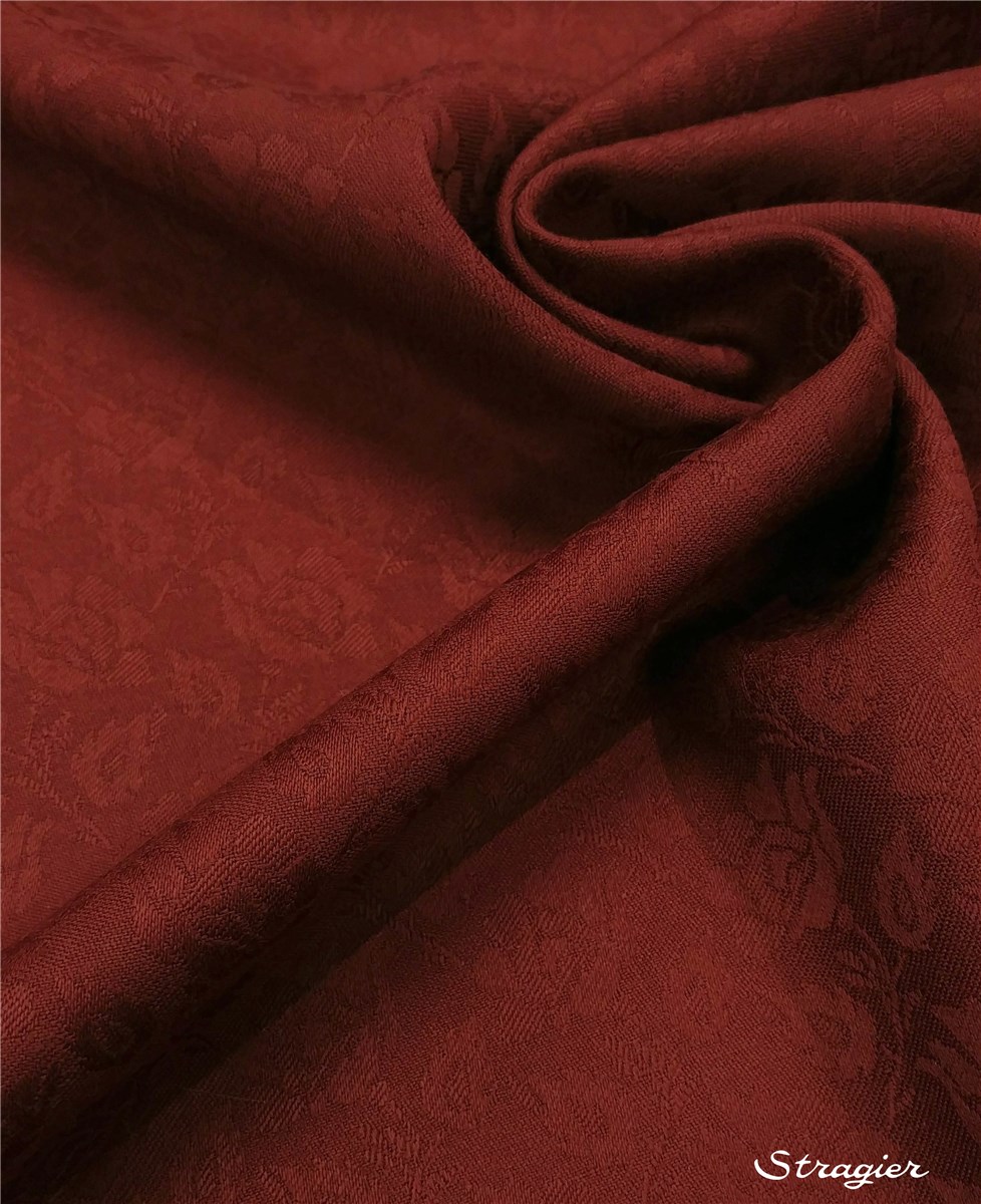 Laine Damassée - 010257 - Cerise