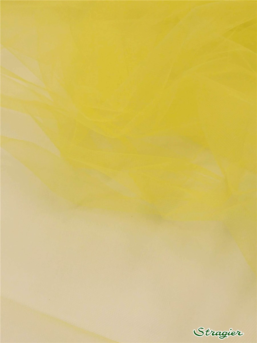 Tulle 20D - medium Shape - Plain - Jaune Citron