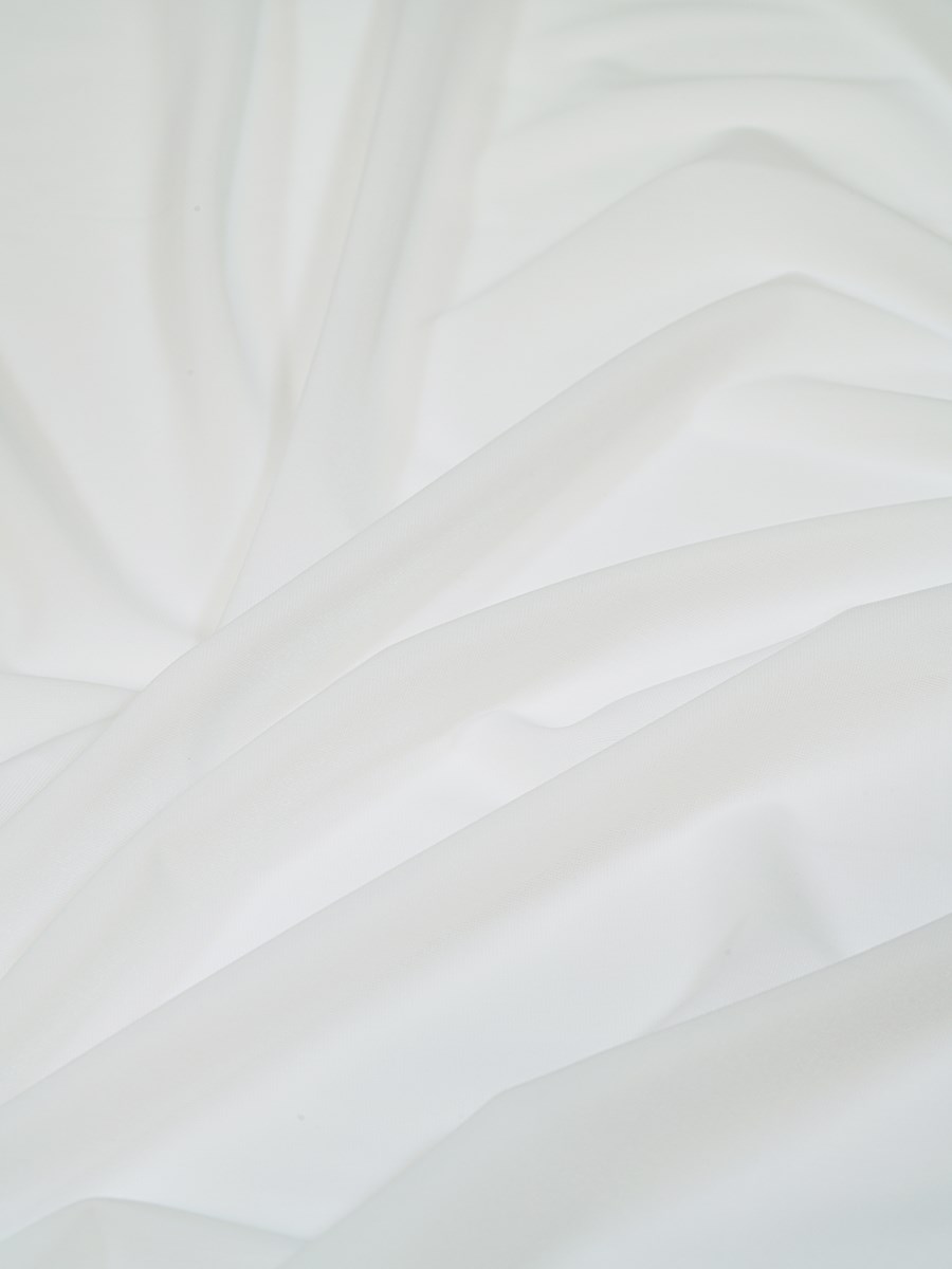 Doublure Maille Soft and Stretch - uni - Blanc