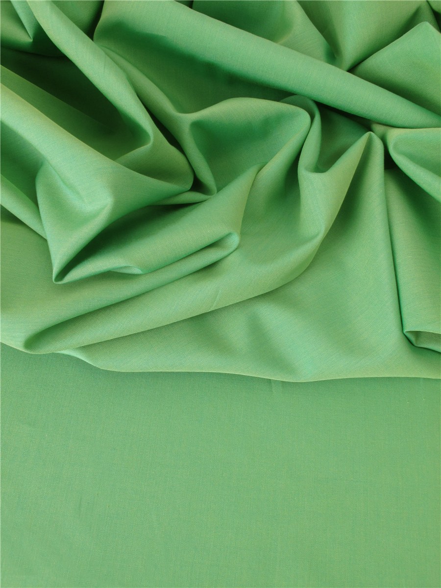 Fil à Fil - pur coton - Uni - Vert Perroquet