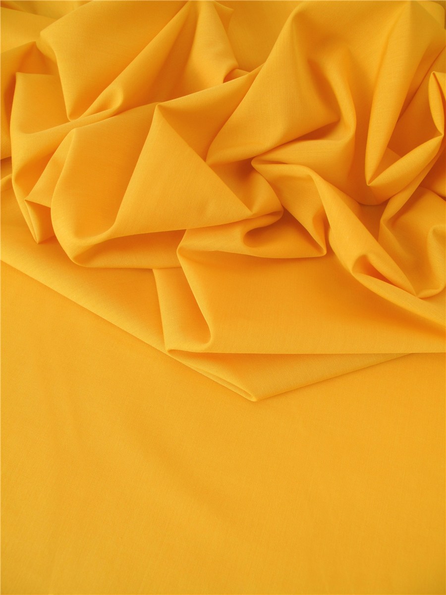 Fil à Fil - pur coton - Uni - Jaune éclatant