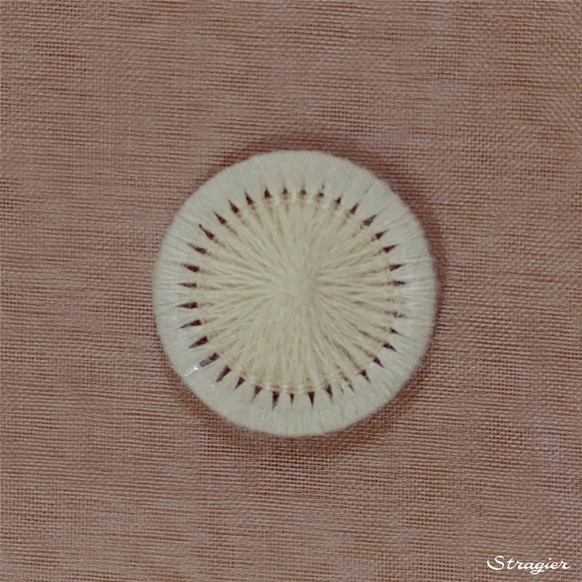 Thread Buttons - Elisabeth - Naturel - 17 mm