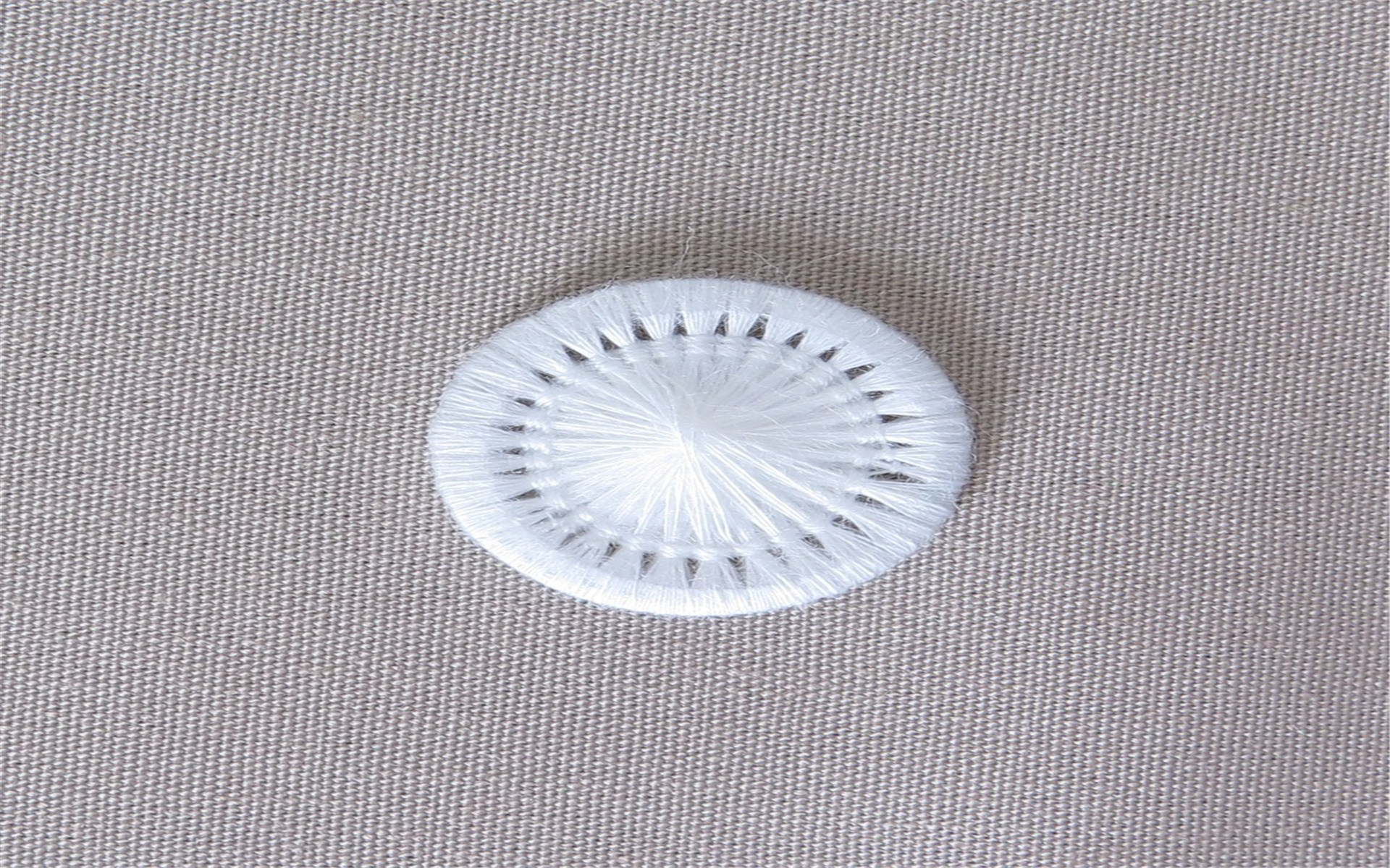 Thread Buttons - Elisabeth - Blanc - 14 mm