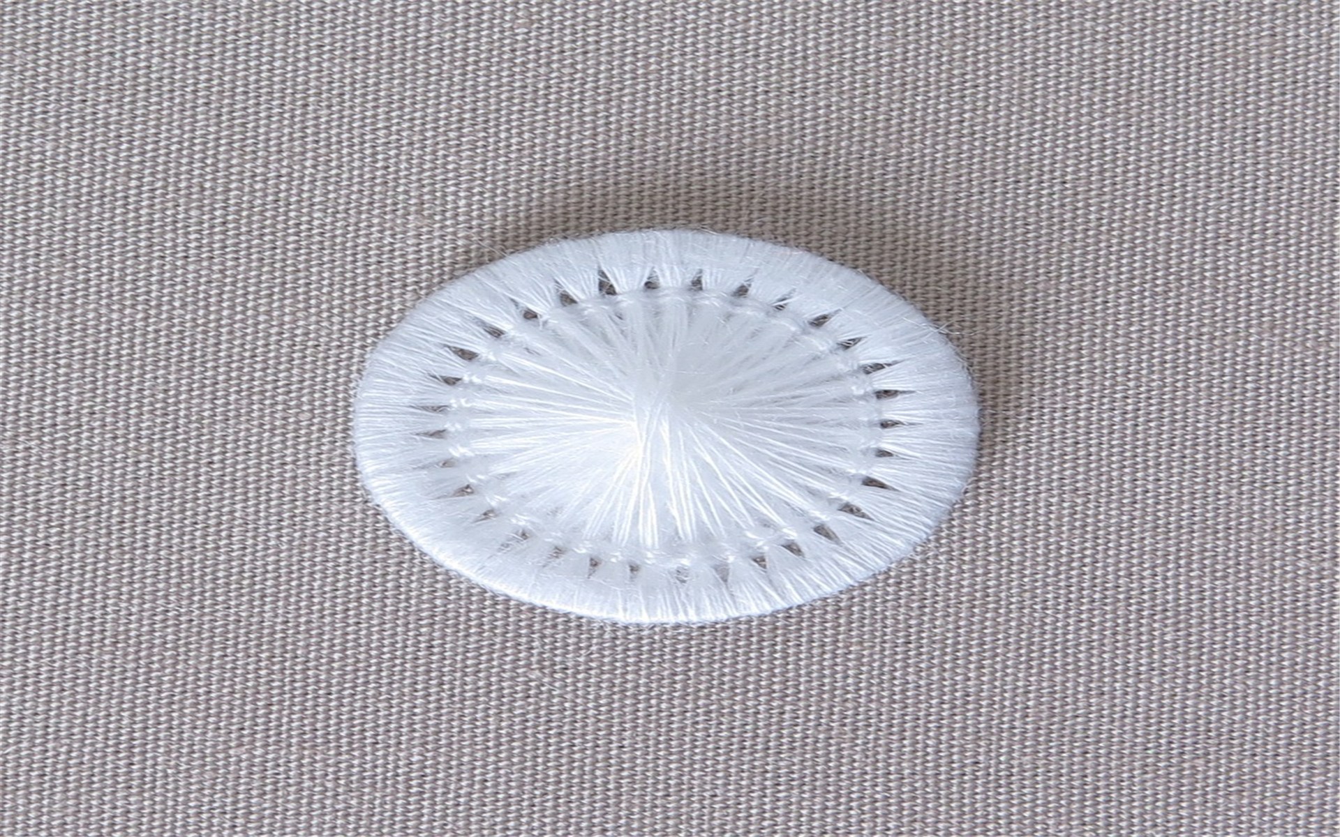 Thread Buttons - Elisabeth - Blanc - 17 mm