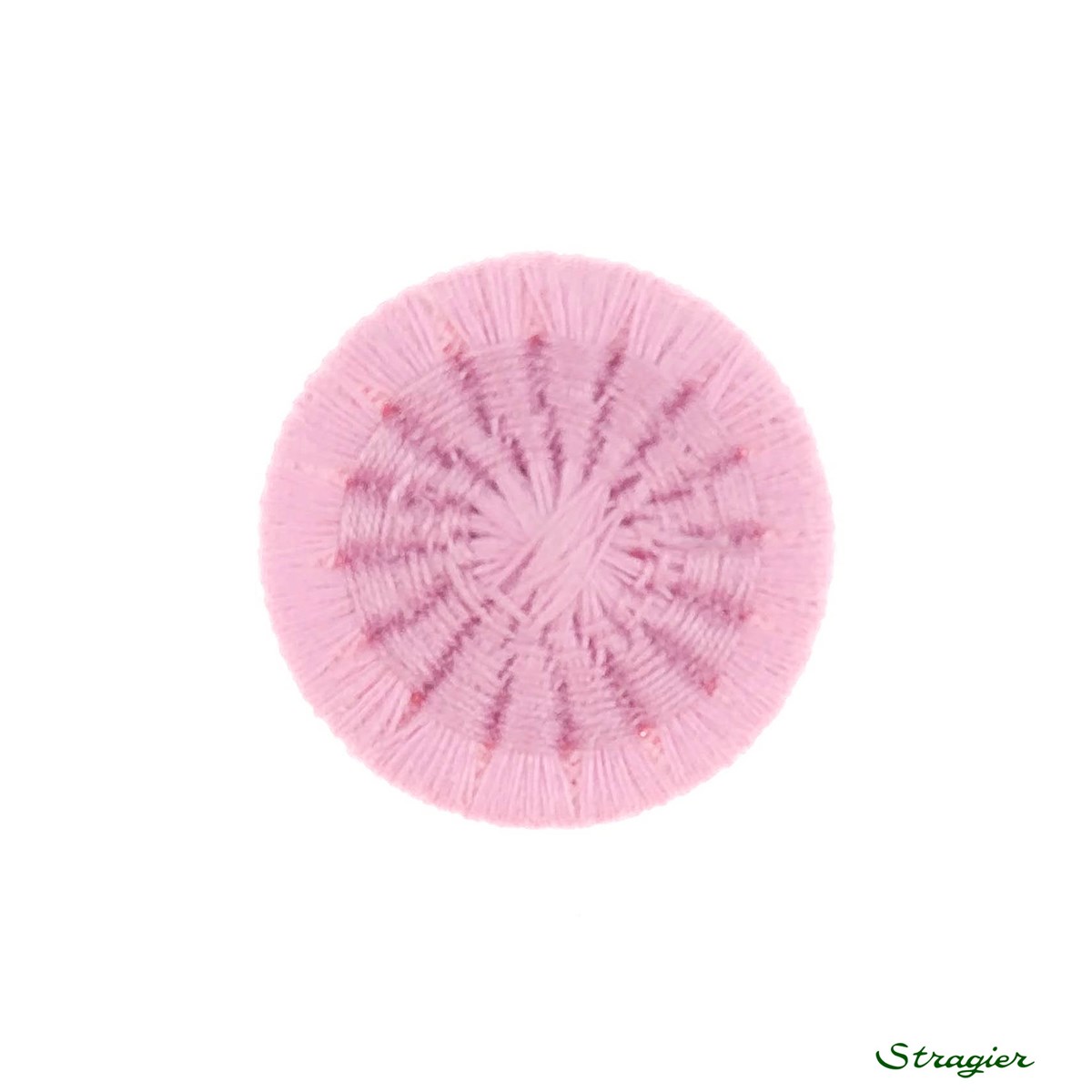 Bouton Mouliné - Eleonore - Rose Lilas - 18 mm