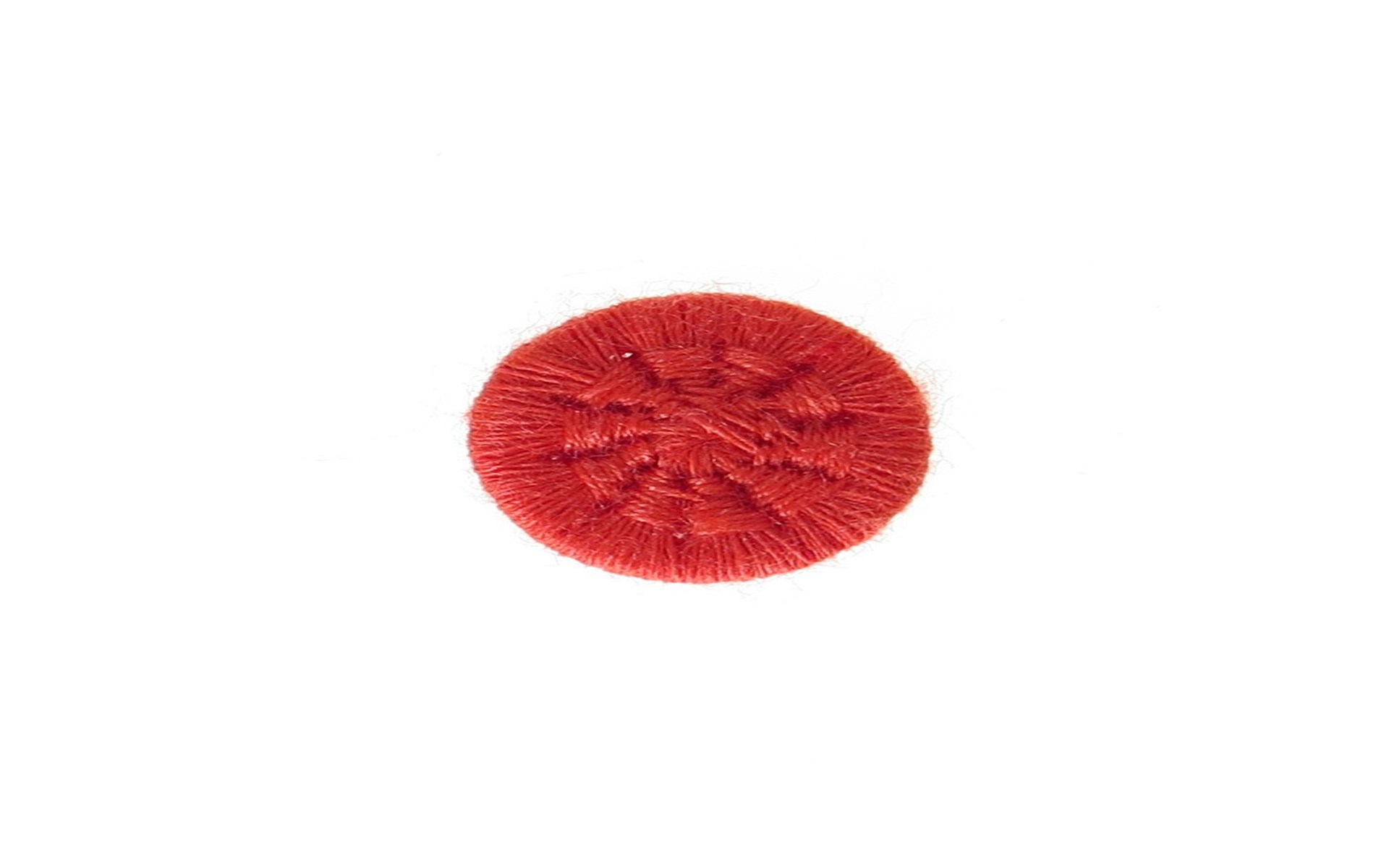 Bouton Mouliné - Eleonore - Corail - 12 mm