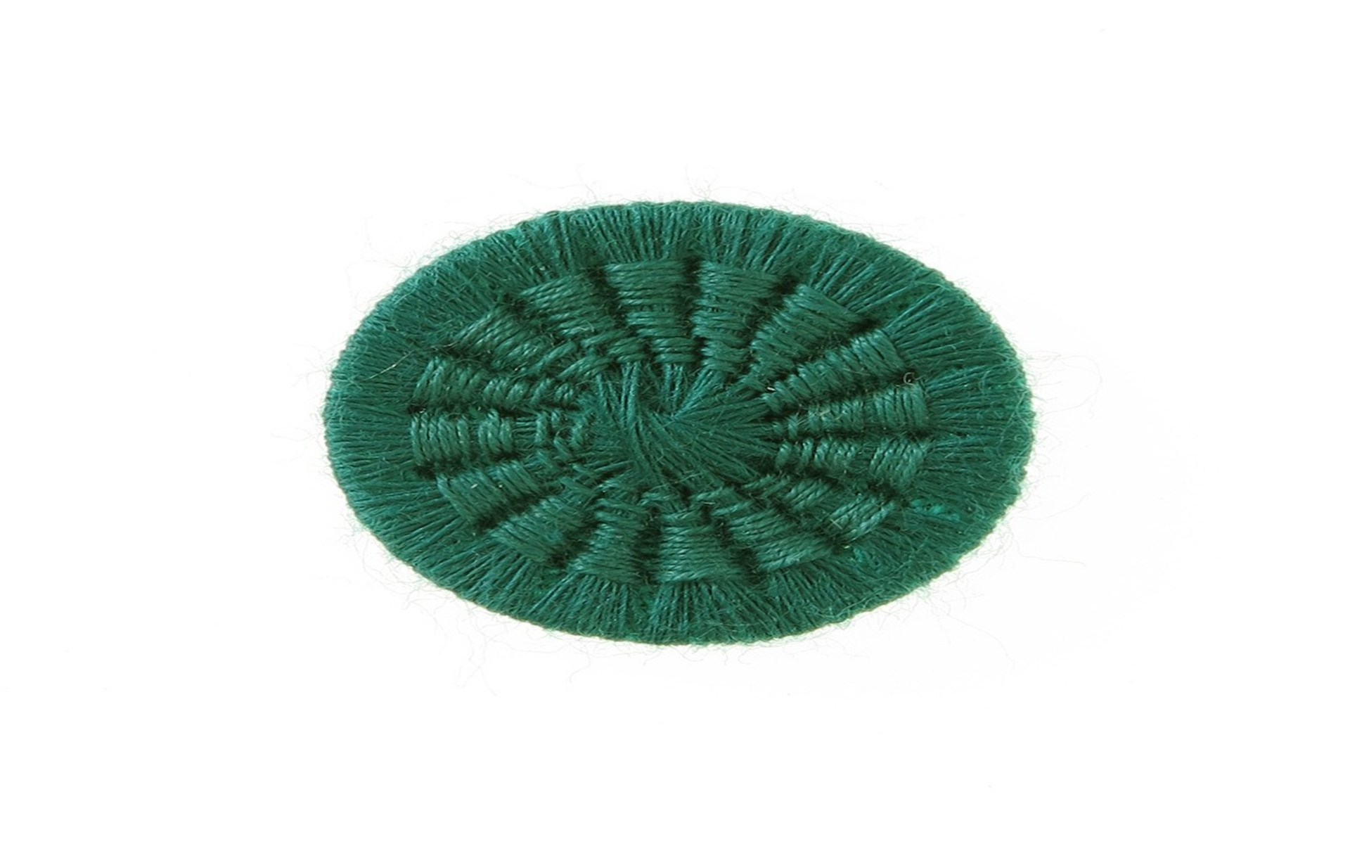 Bouton Mouliné - Eleonore - Vert Golf - 18 mm