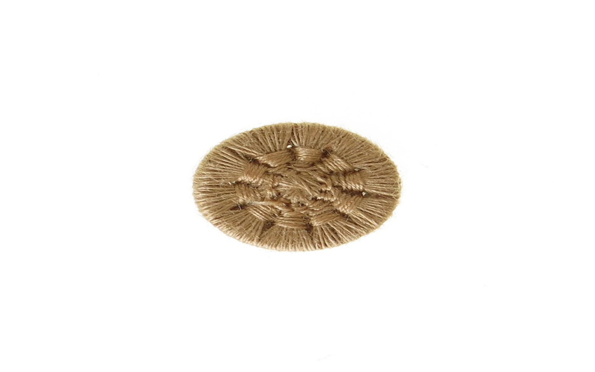 Bouton Mouliné - Eleonore - Beige - 12 mm