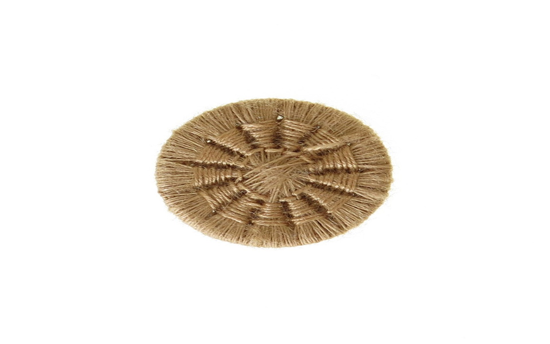 Bouton Mouliné - Eleonore - Beige - 15 mm