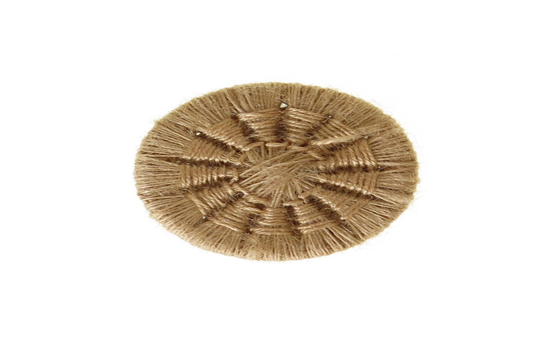 Bouton Mouliné - Eleonore - Beige - 18 mm