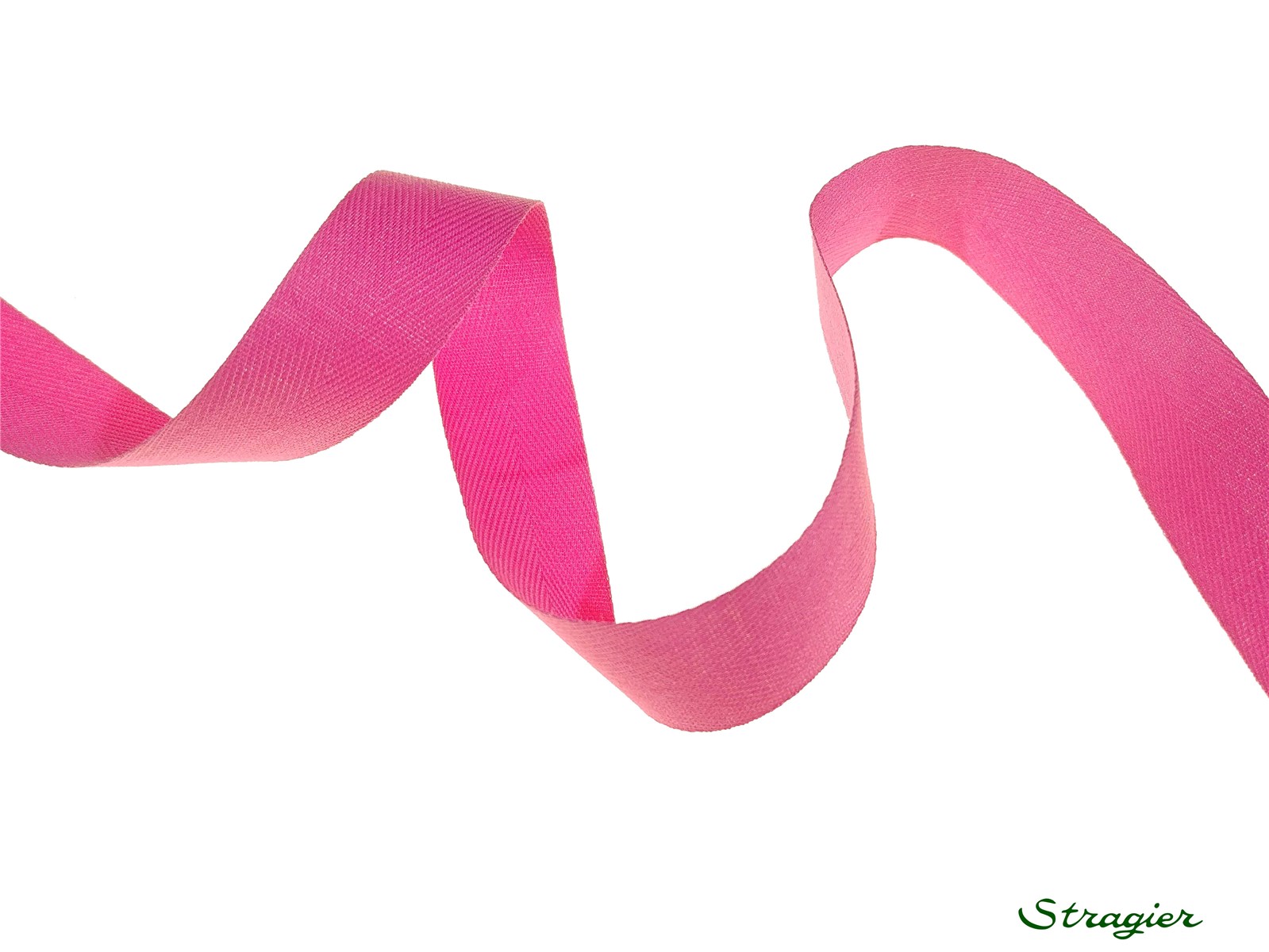 Twill Tape - Plain - 210 Rose Phlox - 20 mm
