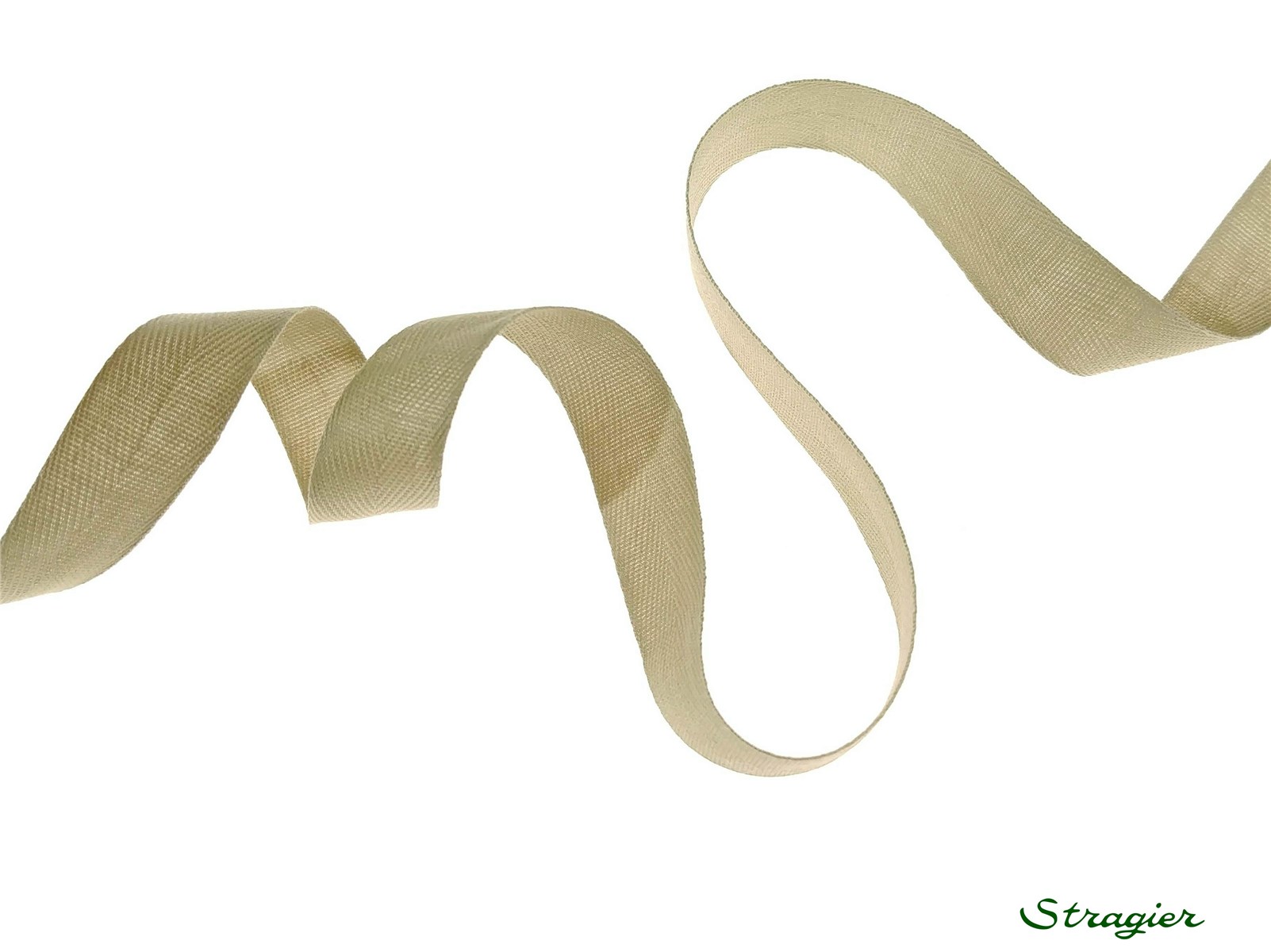 Twill Tape - Plain - 402 Beige Taupé - 15 mm