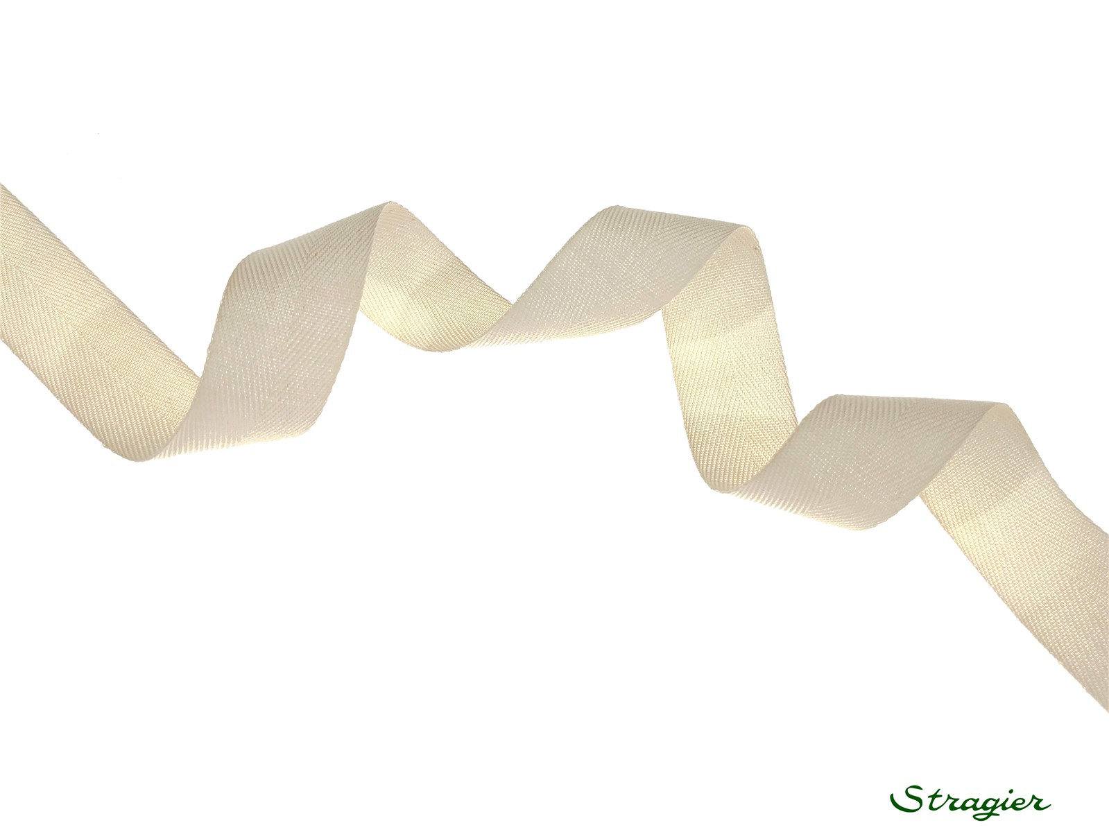 Twill Tape - Plain - 001 Ecru - PAT - 20 mm