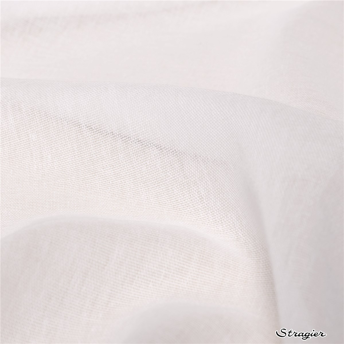 Etamine de Coton - uni - Blanc