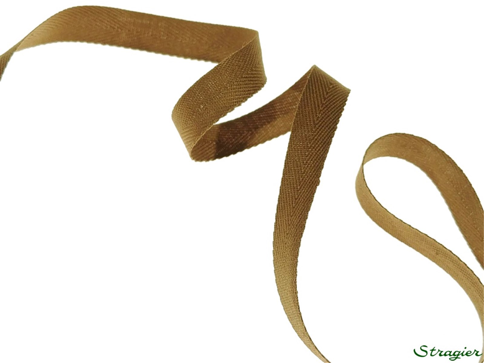 Twill Tape - Plain - 214 Noisette - 10 mm