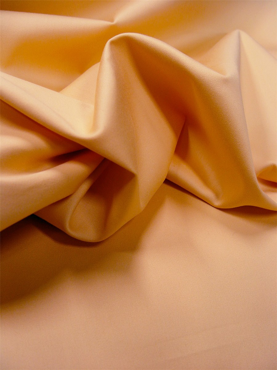 Cotton Satin - Stretch - Plain - Melon
