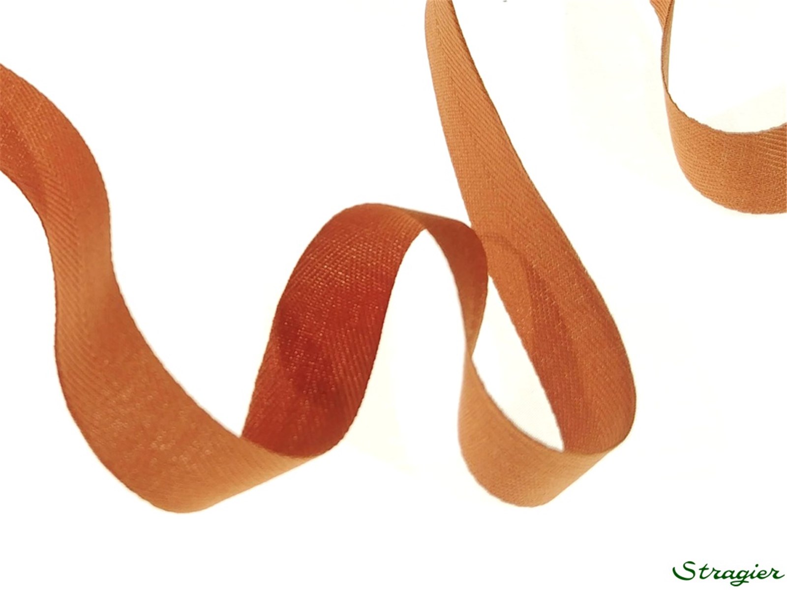Twill Tape - Plain - 338 Paprika - 15 mm