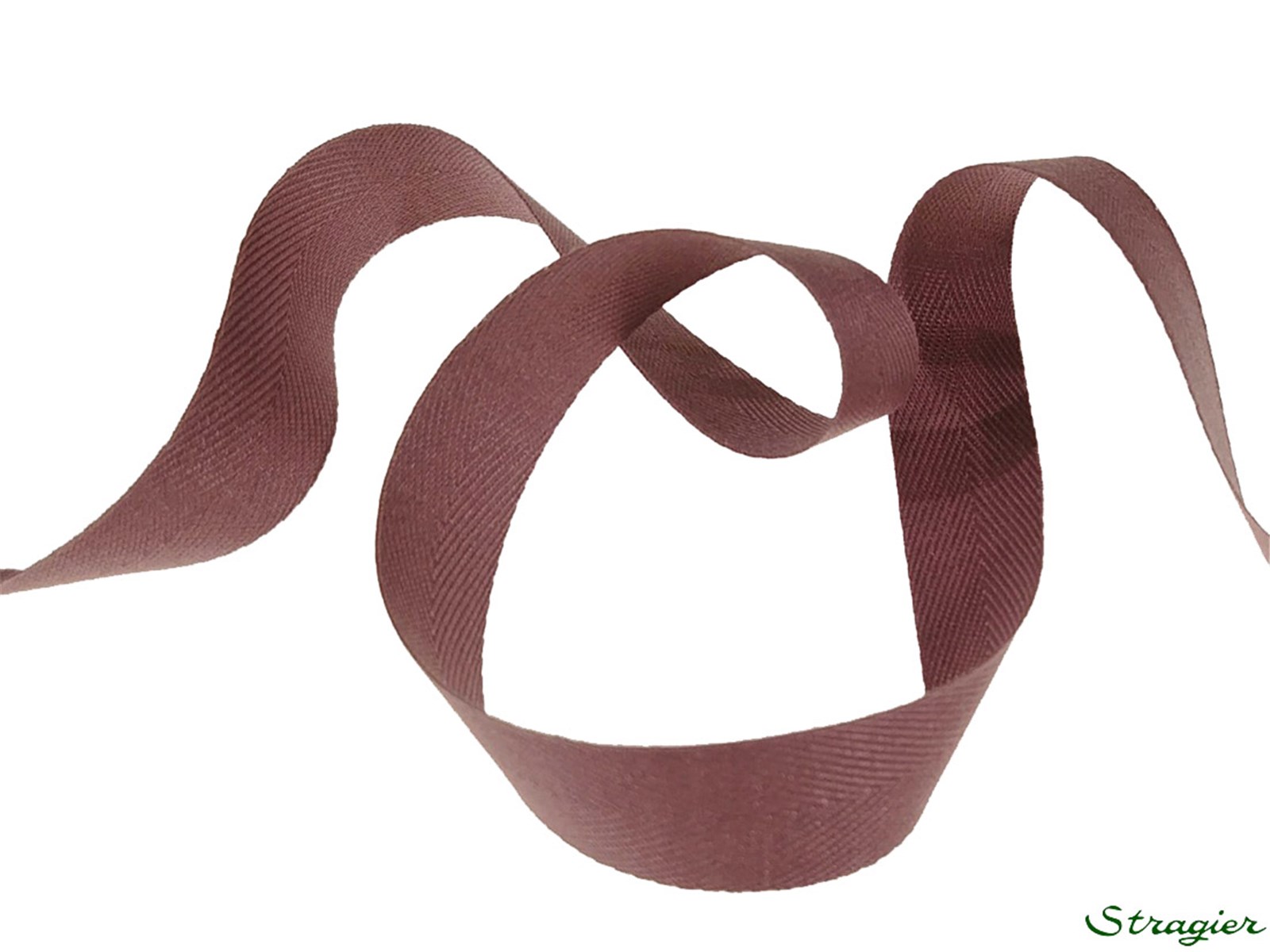 Ruban Coton sergé - uni - 419 Orchidée - 15 mm