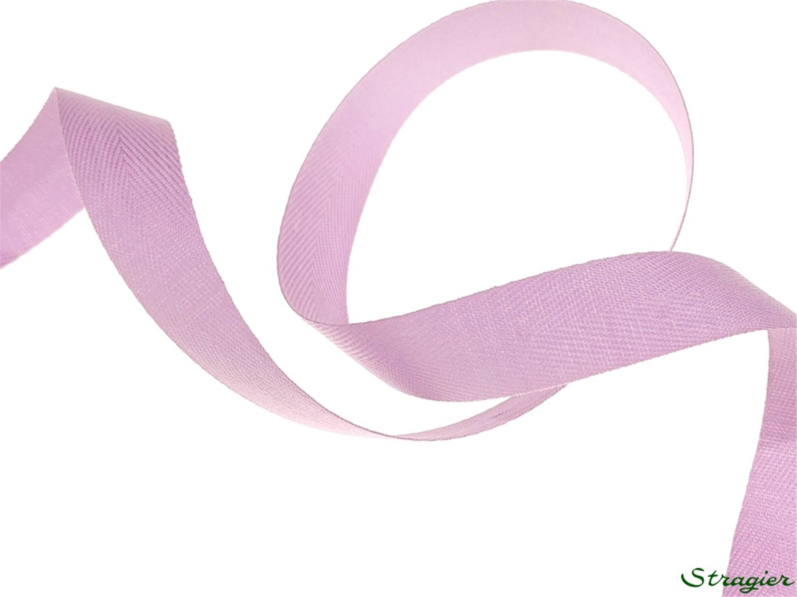 Ruban Coton sergé - uni - 454 Lilas - 15 mm