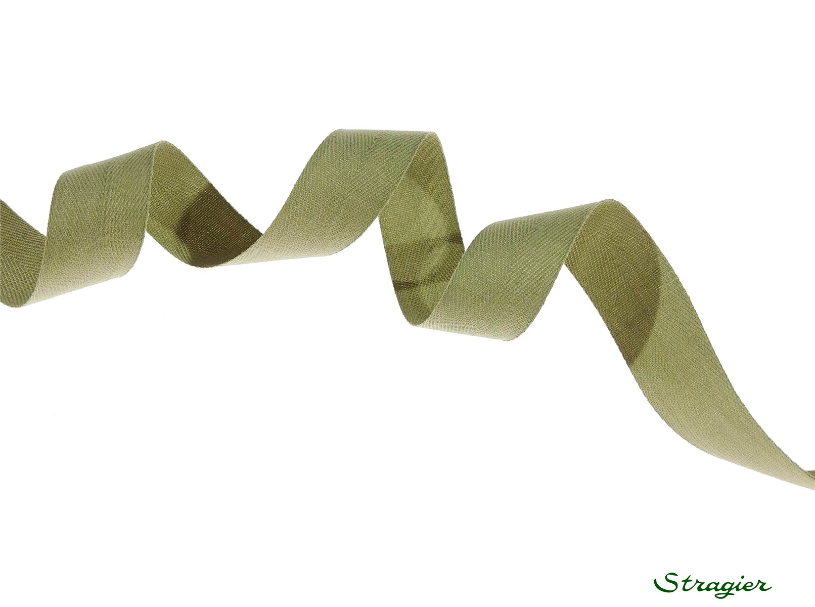 Twill Tape - Plain - 359 Kaki - 20 mm