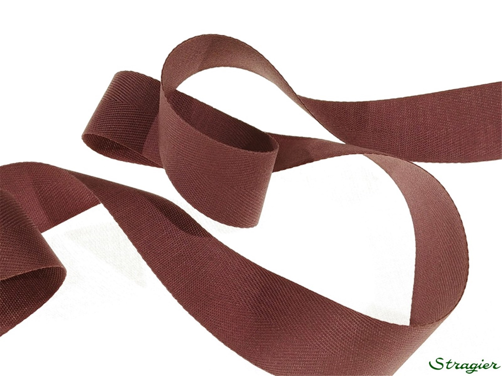 Twill Tape - Plain - 419 Orchidée - 25 mm
