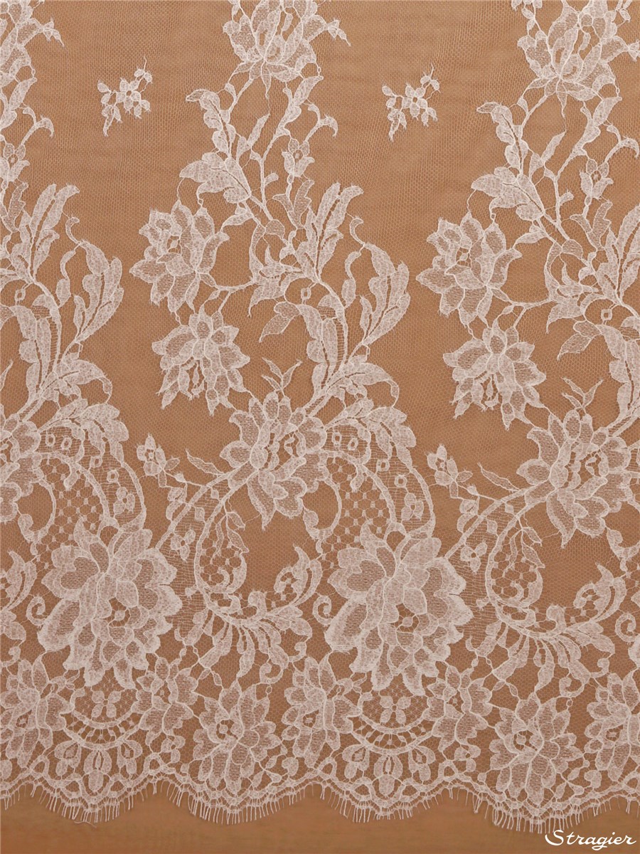 Dentelle de Calais - Manilline - Ivoire - 170 cm