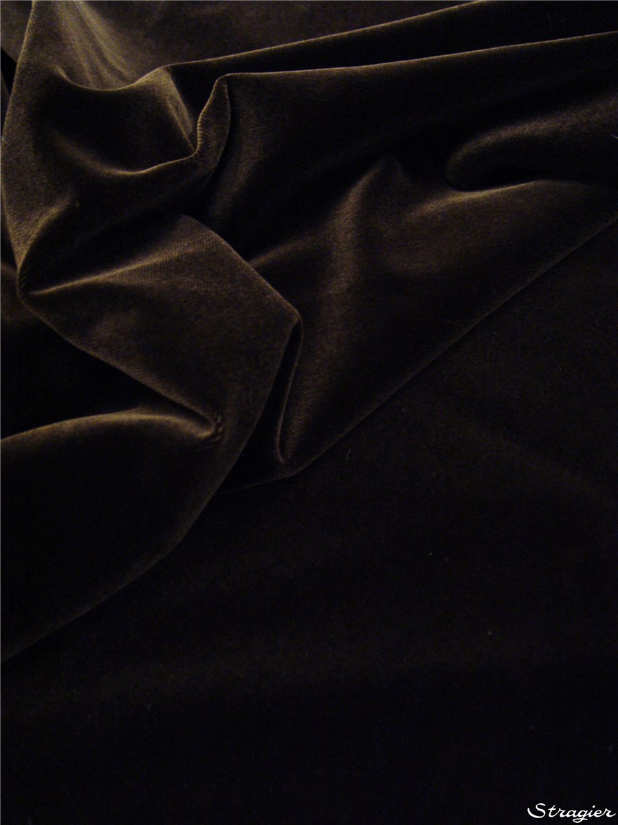 Velvet - smooth - Plain - Chocolat