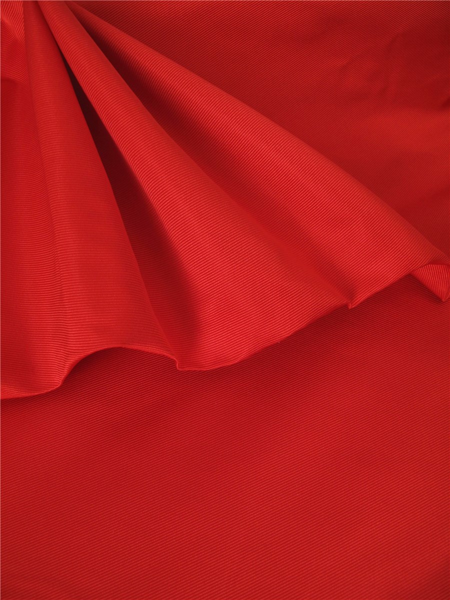 Cannelé de Soie - Uni - Rouge