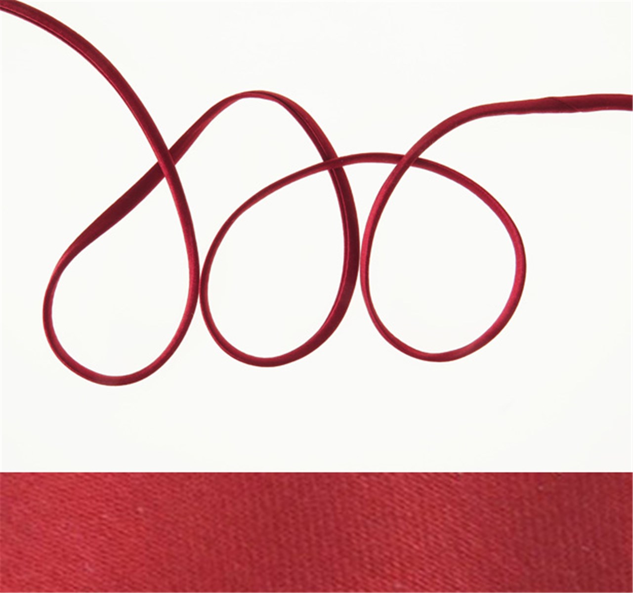 Silk Satin Cord - Plain - Peony - 4 mm